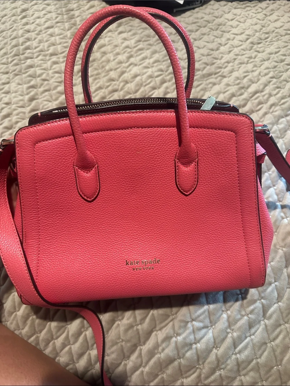 Kate Spade New York leather satchel